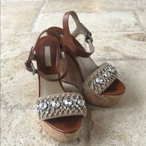 Michael Kors Platform Wedge Sandals